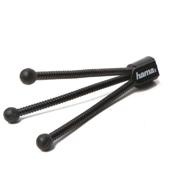 Hama Mini Compact Camera Tripod Table Top Flexible Legs Black Metal Clip - Picture 3 of 5